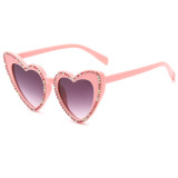 Heart Diamond Ladies Fashion Sunglasses
