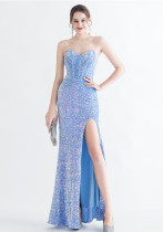 Long Sequins Plus Size Fat Beauty Formal Party Evening Dress Long Sequins Plus Size Fat Beauty Formal Party Evening Dress