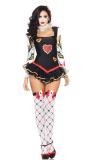 Halloween Costume Sexy Circus Clown Vampire Bride Cosplay Party Costume