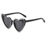 Heart Diamond Ladies Fashion Sunglasses