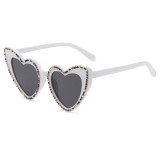 Heart Diamond Ladies Fashion Sunglasses