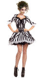 Halloween Costume Sexy Circus Clown Vampire Bride Cosplay Party Costume