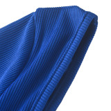 Women's Solid Color Long Sleeve Ribbed Square Neck Low Back Butt Lift Slim Athletic Jumpsuit