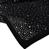 Women Solid mesh Beaded Sleeveless Maxi Dress