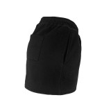 Fall Winter Solid Color Round Neck Pullover Long Sleeve Hoodies Women's Fashion Casual Shorts Two Piece Set