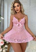 Women Bow lace Dress Sexy lingerie Women Bow lace Dress Sexy lingerie