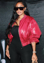 Women Fall/Winter Solid Puffed Jacket