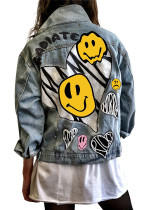 Women Denim Street Trend Jacket