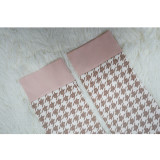 Turndown Colloar Print Two-Piece Suit