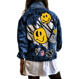 Women Denim Street Trend Jacket