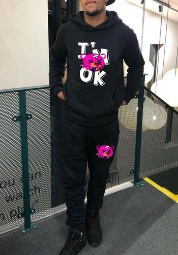 Men's Fall Winter Prints Sports Hoodies