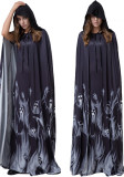 Halloween Skull Cloak Female Movie Animation Role-Playing Costume