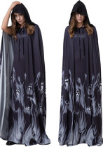 Halloween Skull Cloak Female Movie Animation Role-Playing Costume Halloween Skull Cloak Female Movie Animation Role-Playing Costume
