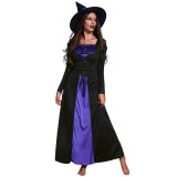 Halloween Costume Adult Witch Cosplay Costume Masquerade Cosplay Witch Stage Costume