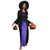 Halloween Costume Adult Witch Cosplay Costume Masquerade Cosplay Witch Stage Costume