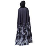 Halloween Skull Cloak Female Movie Animation Role-Playing Costume