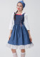 French Maid Costume Adult Beauty and the Beast Belle Maid Costume Vineyard Maid Dress Jane Eyre Costume