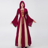 Halloween retro palace dress vampire queen costume ghost bride wizard cosplay stage costume