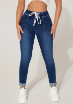 Women Stretch Denim Pants