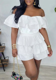 Women Patchwork Women Pleated Jumpsuit
