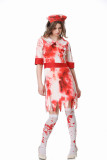 Halloween cosplay costume Mary nurse costume adult horror bloody zombie zombie costume doctor costume cos party