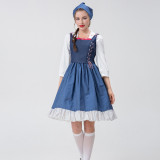 French Maid Costume Adult Beauty and the Beast Belle Maid Costume Vineyard Maid Dress Jane Eyre Costume