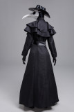 Halloween Medieval Punk Style Plague Doctor Birdman Long Mouth Cosplay Costume