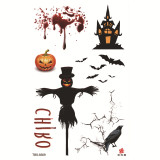 Halloween Funny Scar Tattoo Sticker