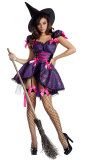 Halloween Witch Costume Magic Wizard Costume Halloween Spider Cos Masquerade Costume