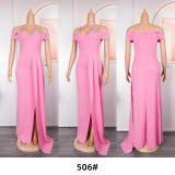 Sexy Evening Dress African Bridesmaid Wedding Strap Party Gown