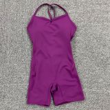 Women Yoga Pants Backless Fitness Jumpsuit