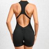 Women Yoga Pants Backless Sports Jumpsuit