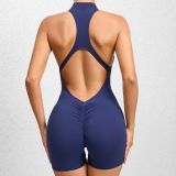 Women Yoga Pants Backless Sports Jumpsuit