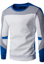 Men Long Sleeve Sports Colorblock Baseball Top Men Long Sleeve Sports Colorblock Baseball Top