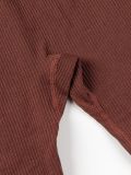Women Seamless Yoga Ribbed Fitness Backless Jumpsuit