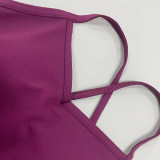 Women Yoga Pants Backless Fitness Jumpsuit