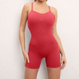 Women Yoga Pants Backless Fitness Jumpsuit
