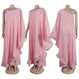 Women Sexy One Shoulder Sleeveless Stretch Jumpsuit
