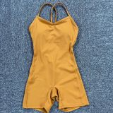 Women Yoga Pants Backless Fitness Jumpsuit