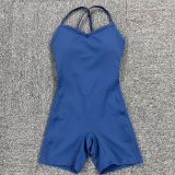 Women Yoga Pants Backless Fitness Jumpsuit