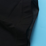 Women Sexy One Shoulder Sleeveless Stretch Jumpsuit