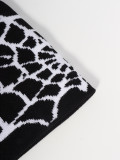 Autumn and winter spider web jacquard knitting warm hat and cold hat