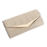 Women's Formal Party Chain Evening Bag Solid Color Wedding Bag Dress