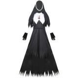 Halloween zombie nun cosplay cosplay zombie vampire demon costume