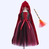 Halloween witch cos children cosplay costume
