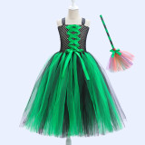 Halloween witch cos children cosplay costume
