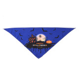 Halloween pet saliva scarf dog triangle scarf cat scarf dog saliva scarf