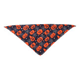 Halloween pet saliva scarf dog triangle scarf cat scarf dog saliva scarf