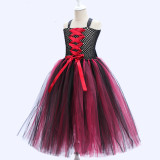 Halloween witch cos children cosplay costume