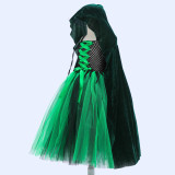Halloween witch cos children cosplay costume